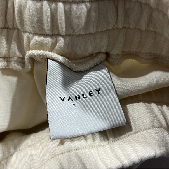 Varley Womens Celita Pant 27.5 Joggers in Beige Size XS Drawstring Athleisure - Picture 6 of 11